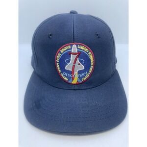 SPACE SHUTTLE DISCOVERY STS-95 Blue Adjustable Cap Hat John Glenn,‎ Duque